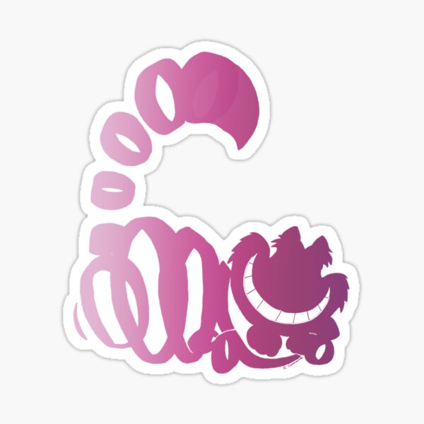 Item preview, Cheshire Cat Ombre Silhouette designed and sold by ijsw.
