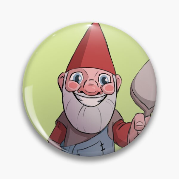 Item preview, Happy Garden Gnome with a Trowel designed and sold by PaperRain.