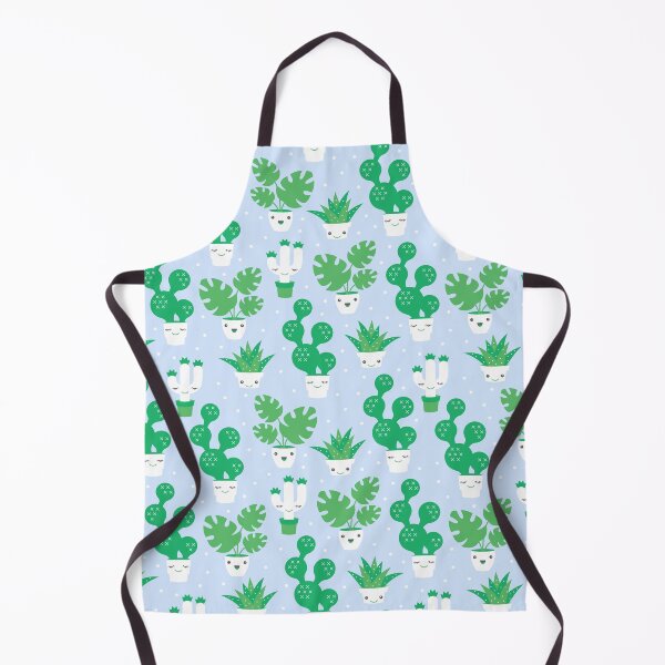 Item preview, Kawaii Cactus Plants - Blue designed and sold by Rainbows Galore.