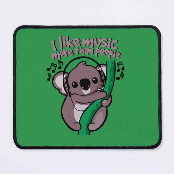 Item preview, I like music more than people designed and sold by OnlyCoolDesigns.