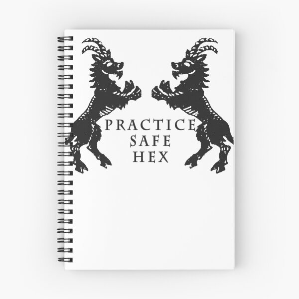 Item preview, Practice safe hex witchcraft goat designed and sold by ecopunkfriday.