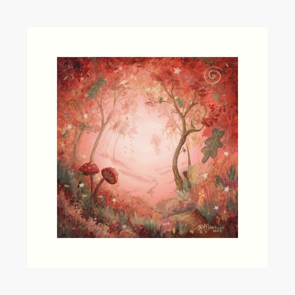 Autumn light Art Print