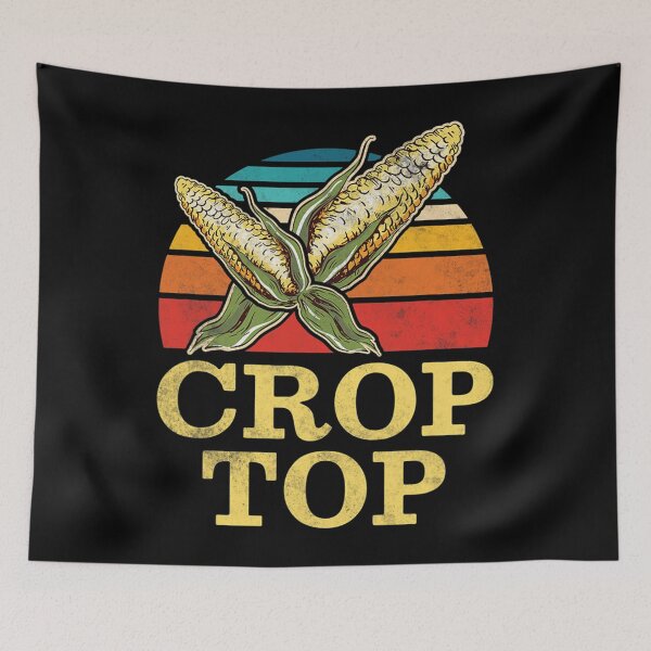 Item preview, Crop top, Corn Farmer designed and sold by impartialfurnit.