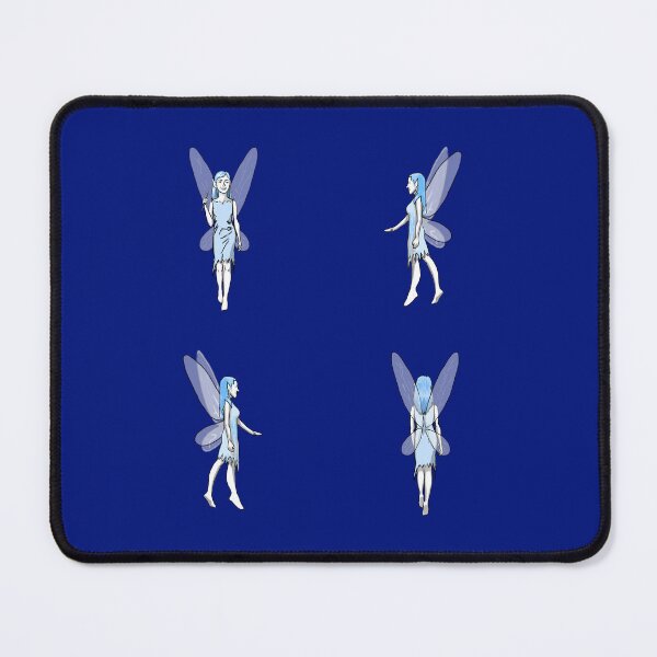 Item preview, Blue Fairies on Blue designed and sold by Elizabeth's Music & Arts.