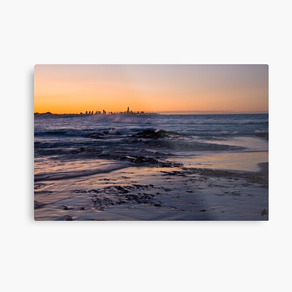 Currumbin Sunset Metal Print