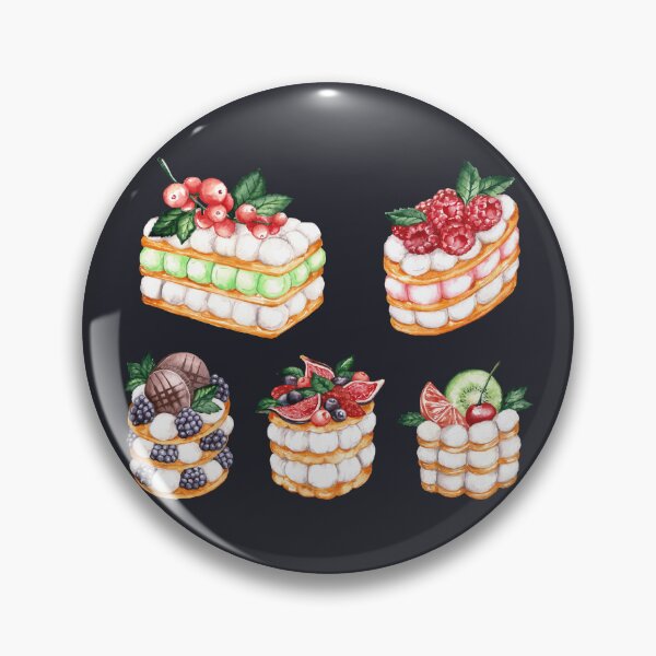 Item preview, Assorted Fruit Mille-Feuille Pastries designed and sold by Alicia Chee.