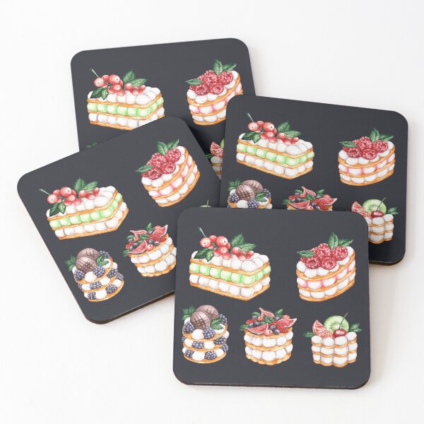Item preview, Assorted Fruit Mille-Feuille Pastries designed and sold by Alicia Chee.