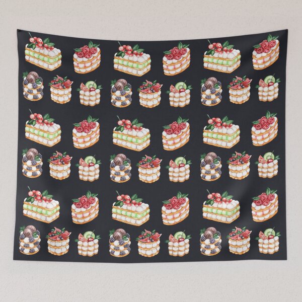 Item preview, Assorted Fruit Mille-Feuille Pastries designed and sold by Alicia Chee.