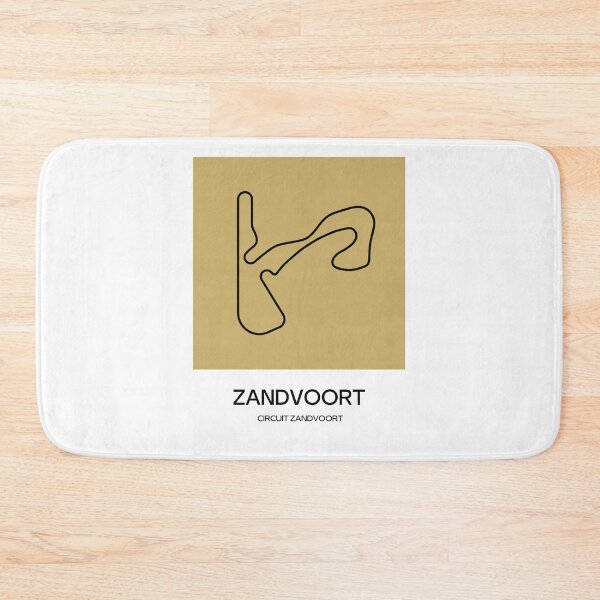 Item preview, Track map Circuit Zandvoort designed and sold by Sportsarthub.
