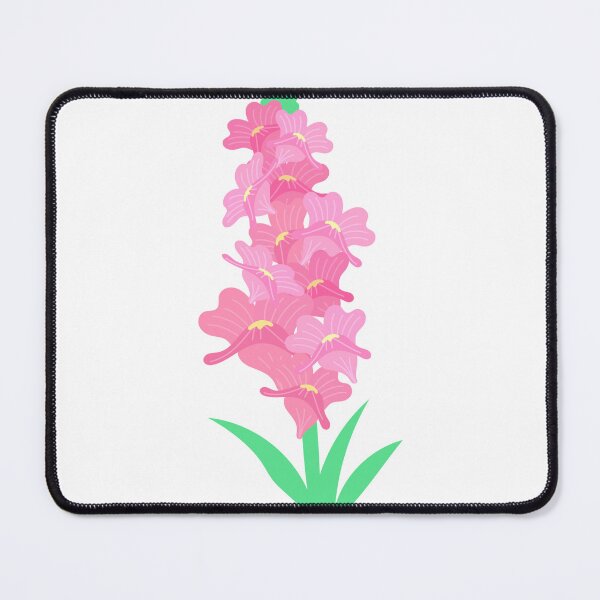 Item preview, pink snapdragon flowers vintage designed and sold by amon shop.