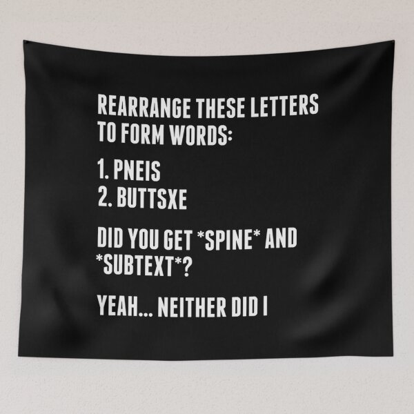 Item preview, Sexual Innuendo adult humor offensive dirty pun gag gift designed and sold by enragedchild257.