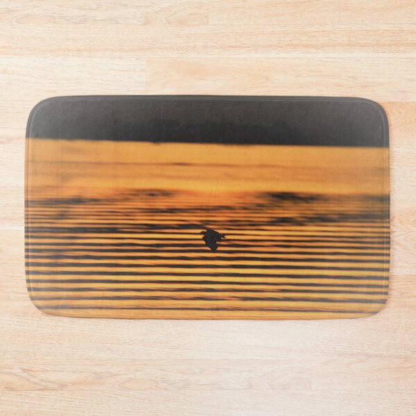Item preview, Little Black Bird in Flight over Lake Fyans designed and sold by imaginethis.