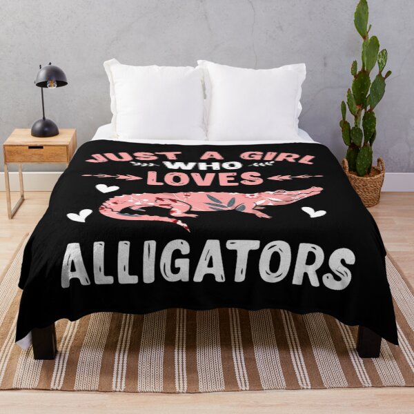 Item preview, Just A Girl Who Loves Alligators Annimal Lover Zookeeper designed and sold by palestep-father.