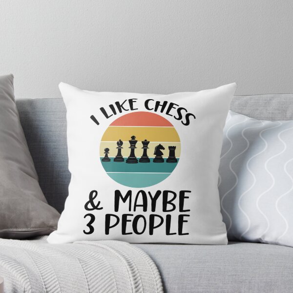 Item preview, I Like Chess And Maybe 3 People designed and sold by kamrankhan.