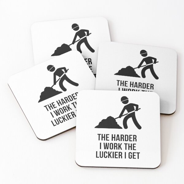 Item preview, The Harder I work The Luckier I Get designed and sold by House-Of-Pinto.