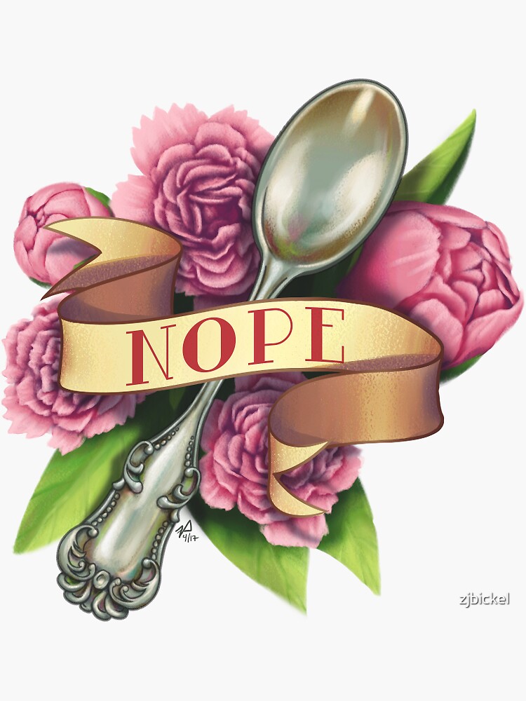 Nope Spoon by zjbickel