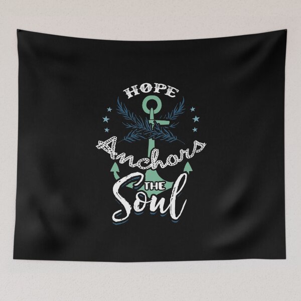 Item preview, Hope anchors the soul - funny sailor designed and sold by Captain Mood.