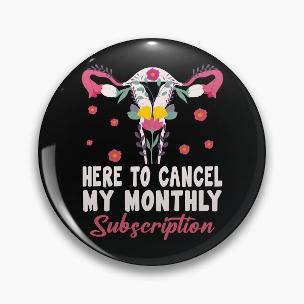 Item preview, Here To Cancel My Monthly Subscription Hysterectomy Uterus designed and sold by fejesrussh.