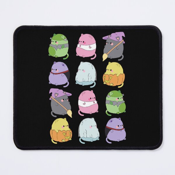 Item preview, Cute Kawaii Chubby Chonky Halloween Cat #7 designed and sold by Annisa Yuwanda.
