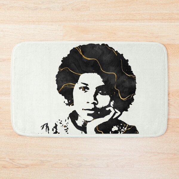 Item preview, Bell Hooks Image Gold Marble Gloria Jean Watkins RIP  | Bell Hooks Legendary Black Woman | Melanine | Black the Prime Element Black Pride designed and sold by SchlossInspire.