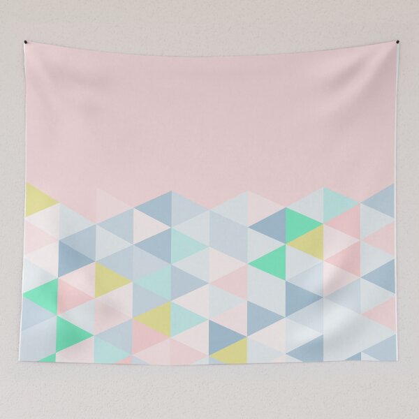Item preview, Pastel Geometric (Pink) designed and sold by Blue-Banana.
