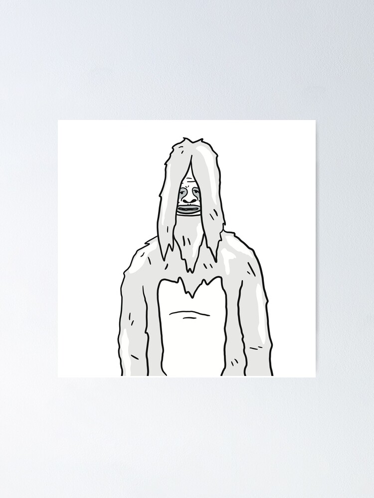 Sassy the sasquatch  Poster for Sale by SturgesC