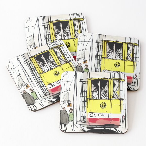 Item preview, Lisbon Streetcar Art designed and sold by KishShop.