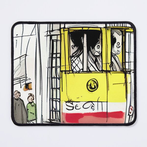 Item preview, Lisbon Streetcar Art designed and sold by KishShop.