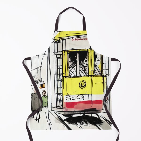 Item preview, Lisbon Streetcar Art designed and sold by KishShop.