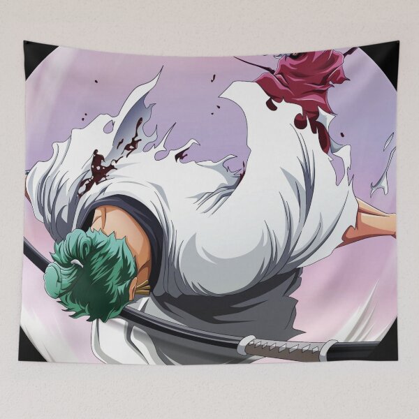 Item preview, zoro in wano from anime one piece designed and sold by ying -anime.