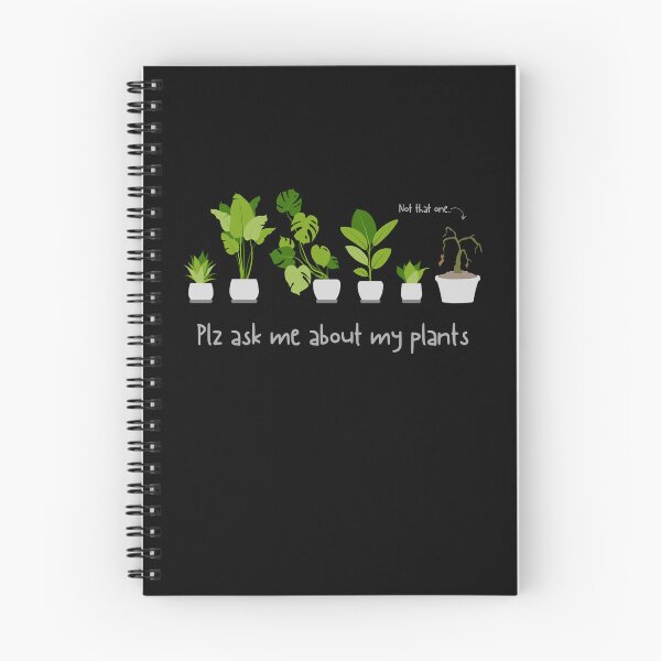 Aperçu de l'œuvre Plz me poser des questions sur mes plantes créée et vendue par EggheadK8.
