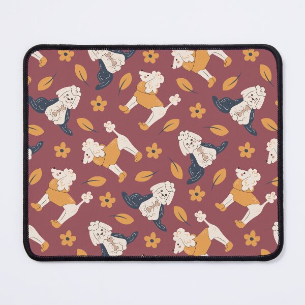 Item preview, Cozy Winter Dogs - Seamless Pattern designed and sold by DebbisPalette.