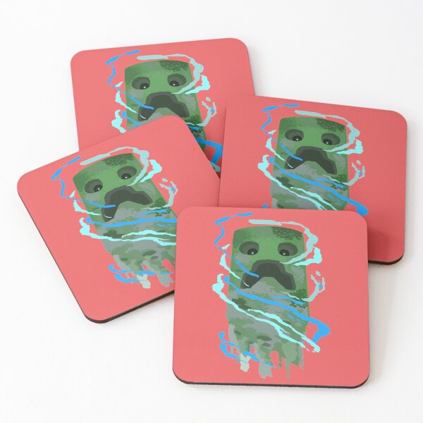 Item preview, Charged Creeper Transparent designed and sold by GeovaGoodwin.