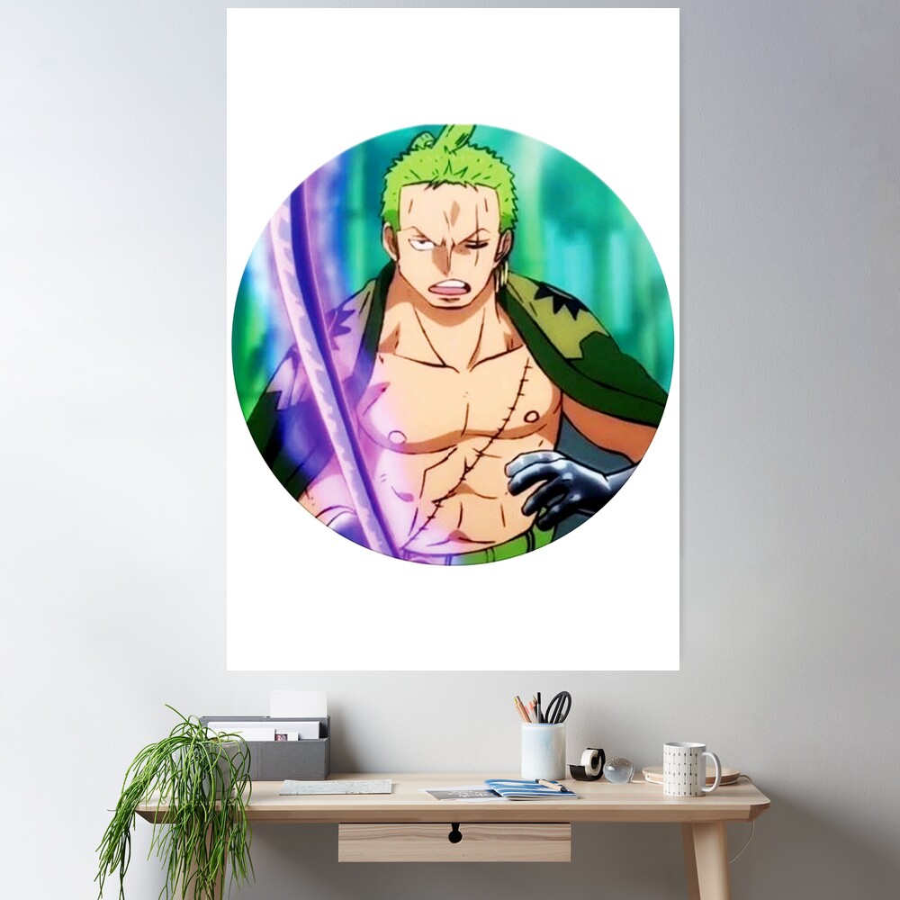 Enma Mangekyou Sharingan Zoro, an art print by Mally Swavez - INPRNT