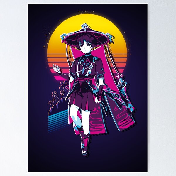 Item preview, Genshin Impact - Scaramouche (80s Retro) designed and sold by MnA-Designs.
