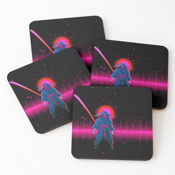 Item preview, Futuristic Neon Samurai designed and sold by Shiftyminds.