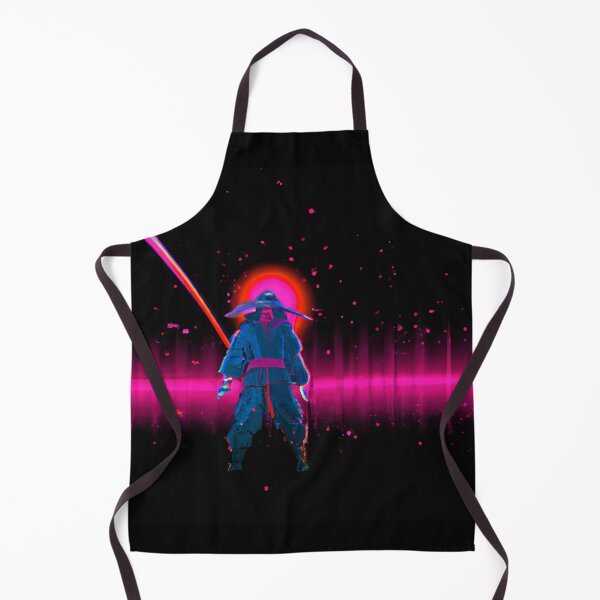 Artikelvorschau, Futuristischer Neon-Samurai entworfen und verkauft von Shiftyminds.