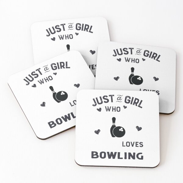 Item preview, Just a Girl Who Loves Bowling, Funny Bowling, Bowling designed and sold by Aerial Addicts.