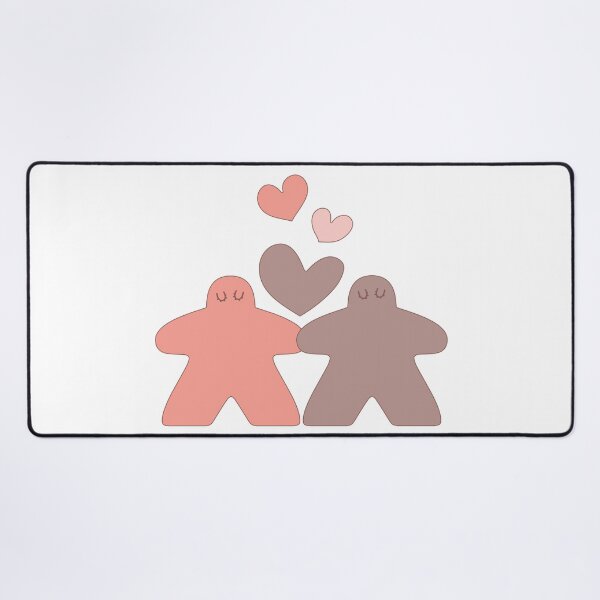 Item preview, Meeple Couple in Love - Perfect for the Board Game Couple designed and sold by BeamGeeks.