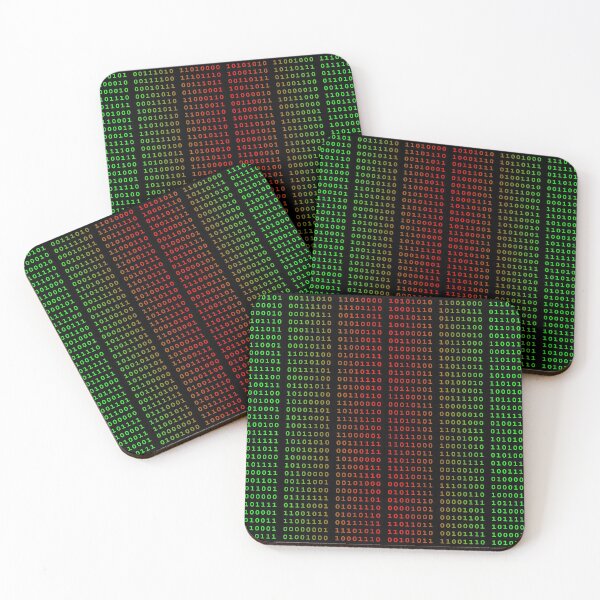 Item preview, Binary Green and Red With Spaces designed and sold by MarkUK97.