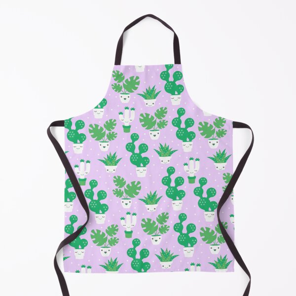Item preview, Kawaii Cactus Plants - Lilac designed and sold by Rainbows Galore.