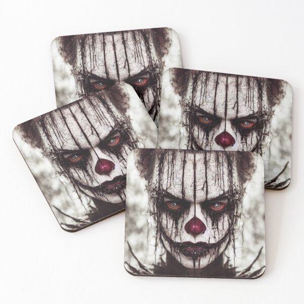 Item preview, Horror movie clown - Midjourney designed and sold by AI1artist.