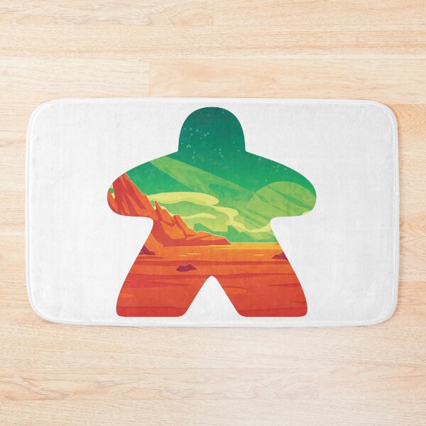 Item preview, Mars and Space themed Adventure Meeple Board Game Scene designed and sold by BeamGeeks.