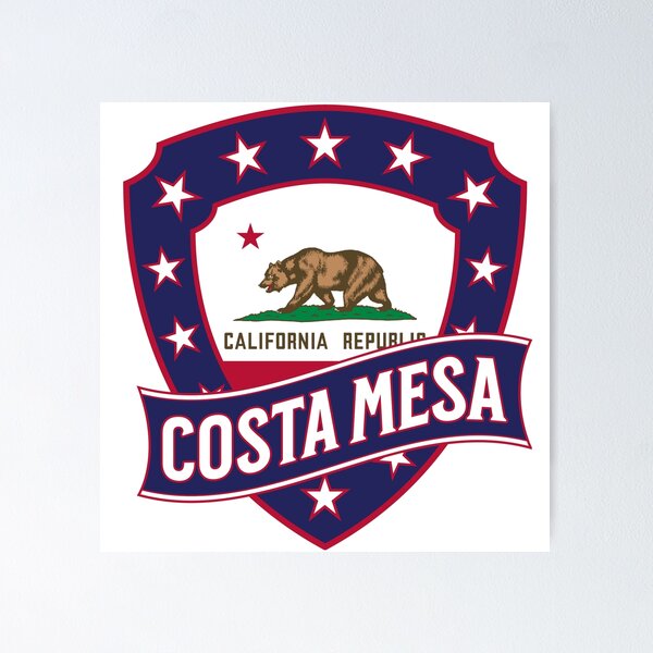Item preview, Costa Mesa CA designed and sold by KireCities.