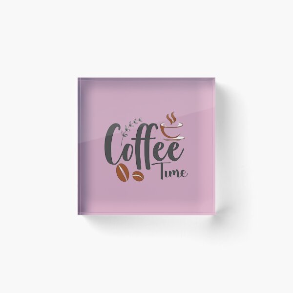 Artikelvorschau, Kaffeepause - es ist Zeit für Kaffee| Kaffeedesign | für Kaffeeliebhaber | entworfen und verkauft von Arteartz.