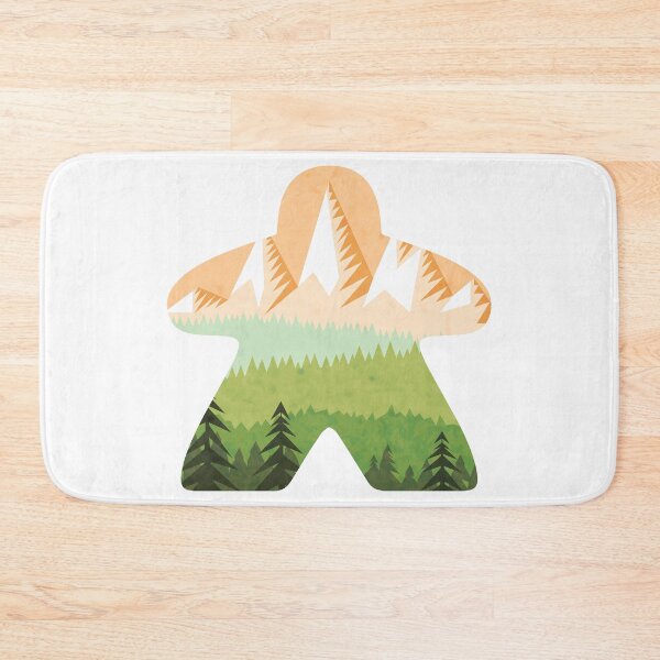 Item preview, Mountain Adventure Meeple Board Game Scene designed and sold by BeamGeeks.