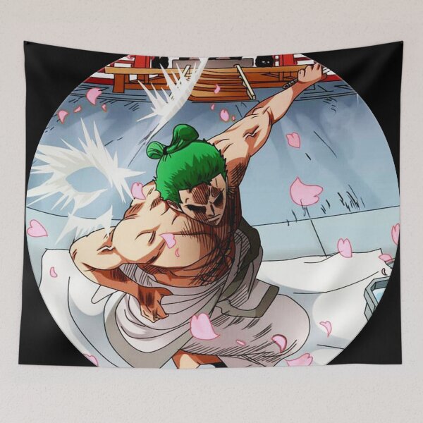 Item preview, zoro in wano from anime one piece designed and sold by ying -anime.