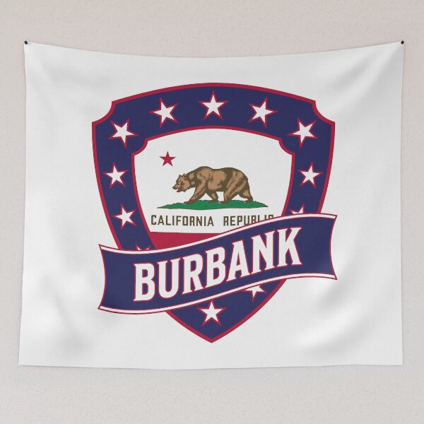 Item preview, Burbank CA designed and sold by KireCities.