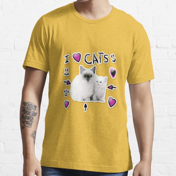 Denisdaily i love cats t shirt hotsell