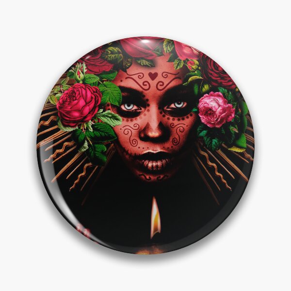 Item preview, Beautiful Catrina, Dayani Muñoz, Backroom Art designed and sold by The Sr Corchea Backroom Art.